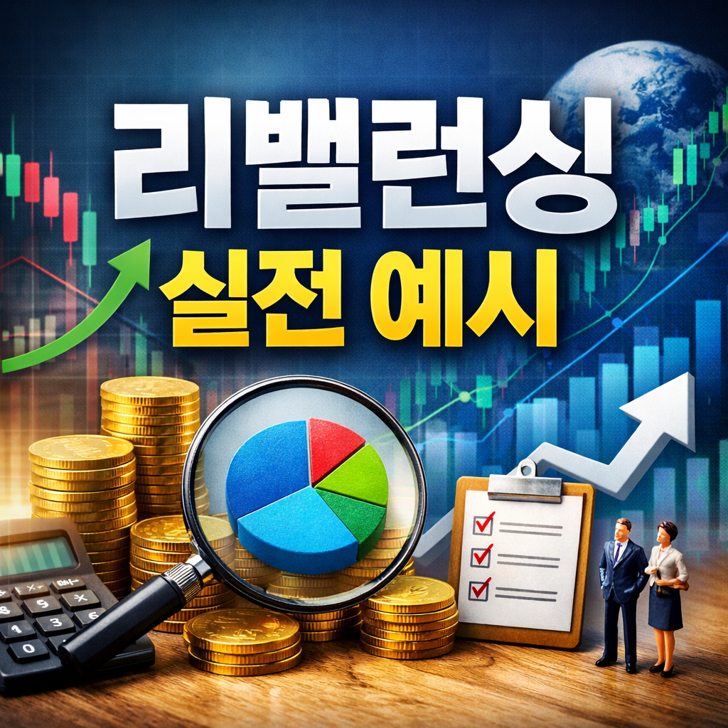 초보 투자자를 위한 리밸런싱 실전 예시