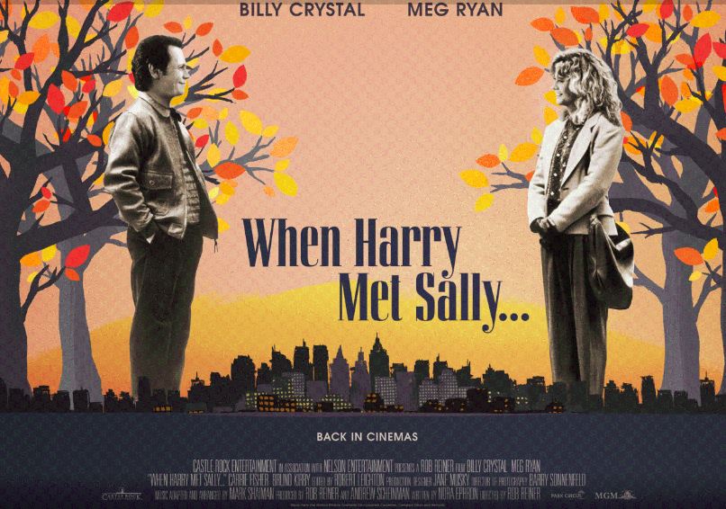 영화 해리가 샐리를 만났을 때... 포스터.