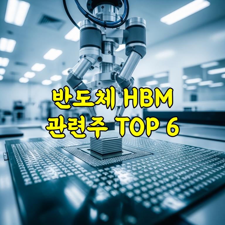반도체 HBM 관련주 TOP 6