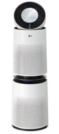 LG전자 퓨리케어 360도 공기청정기 플러스 크리미스노우 AS283DWFA 91㎡