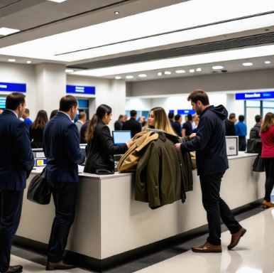 인천공항 외투보관 서비스