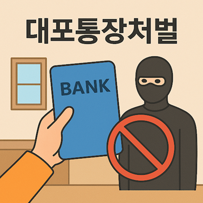 대포통장처벌