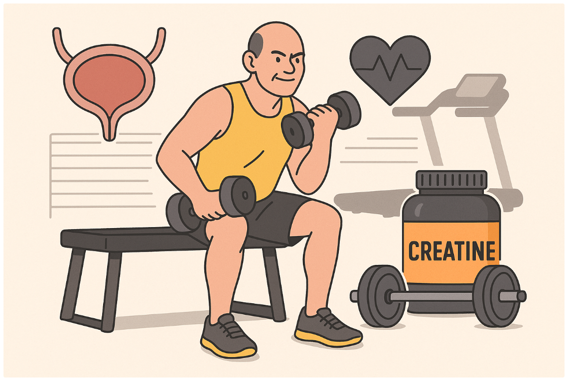 방광암 환자도 헬스장 갈 수 있을까 크레아틴 복용