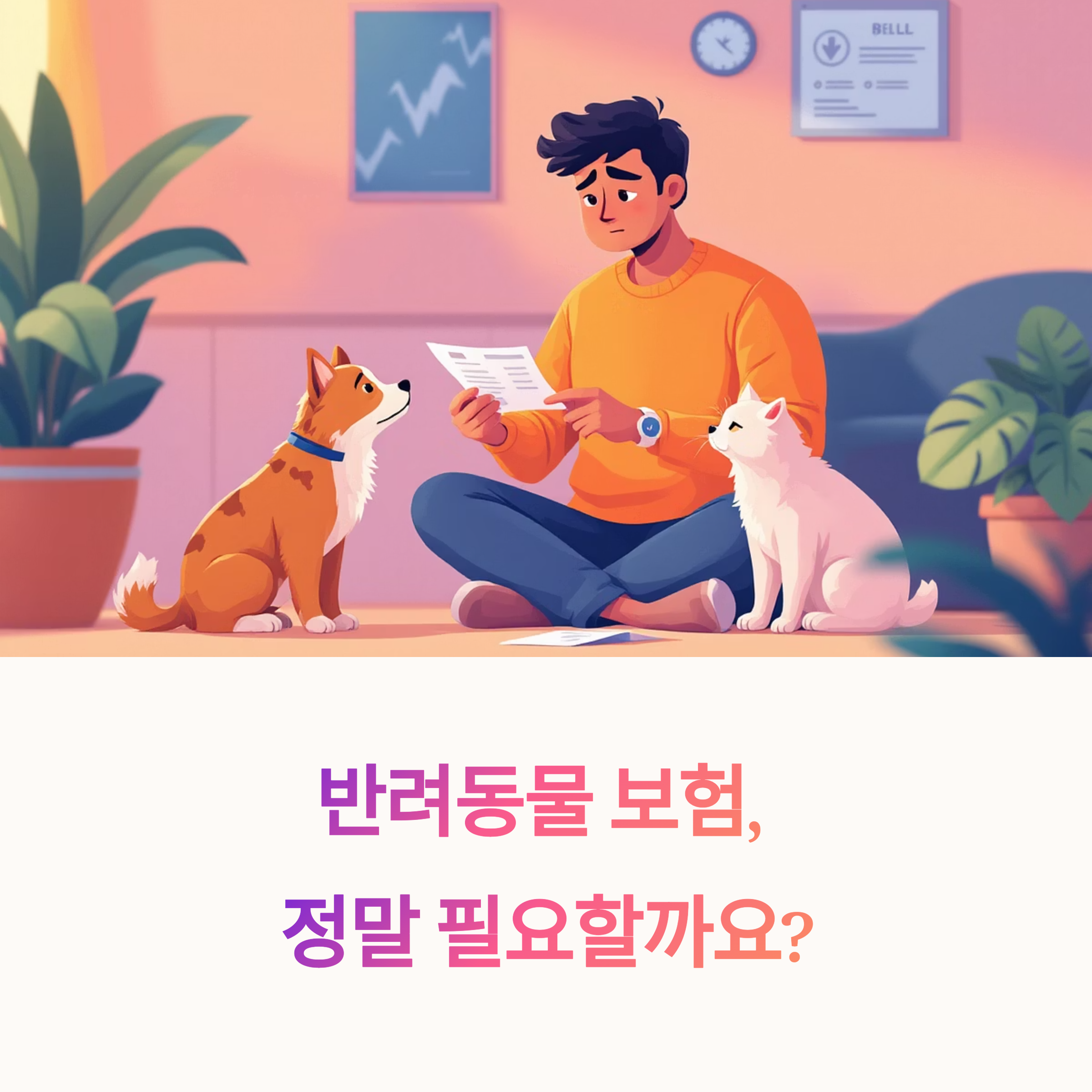 반려동물 보험, 가입해야 할까?