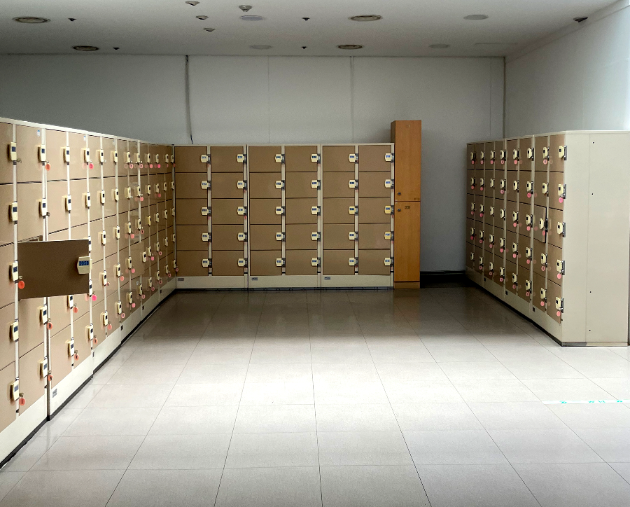 서울 시립미술관 지하1층 물품보관함