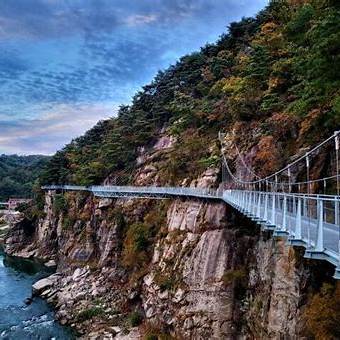 한탄강 주상절리 잔도길 사진