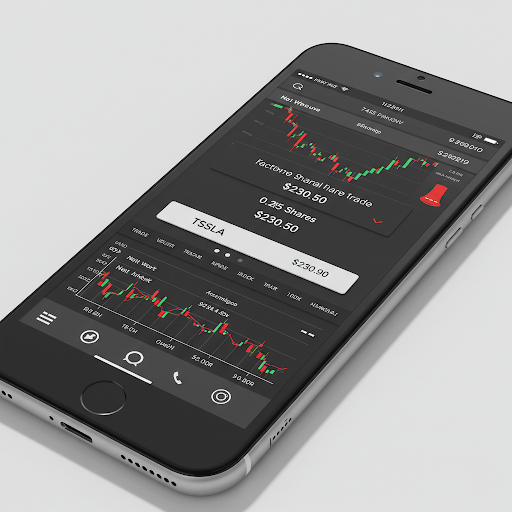 1주 미만의 주식 거래하는 mts화면