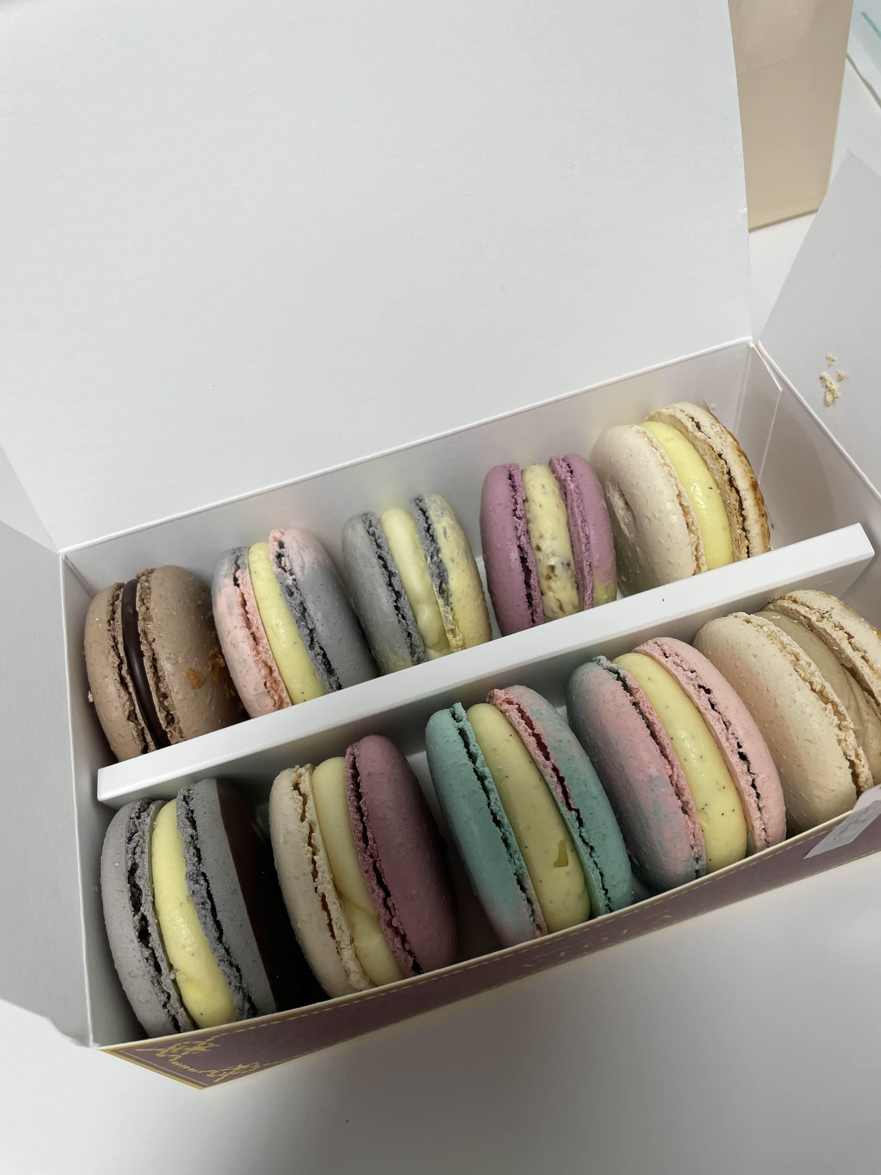 비올라 마카롱 사진