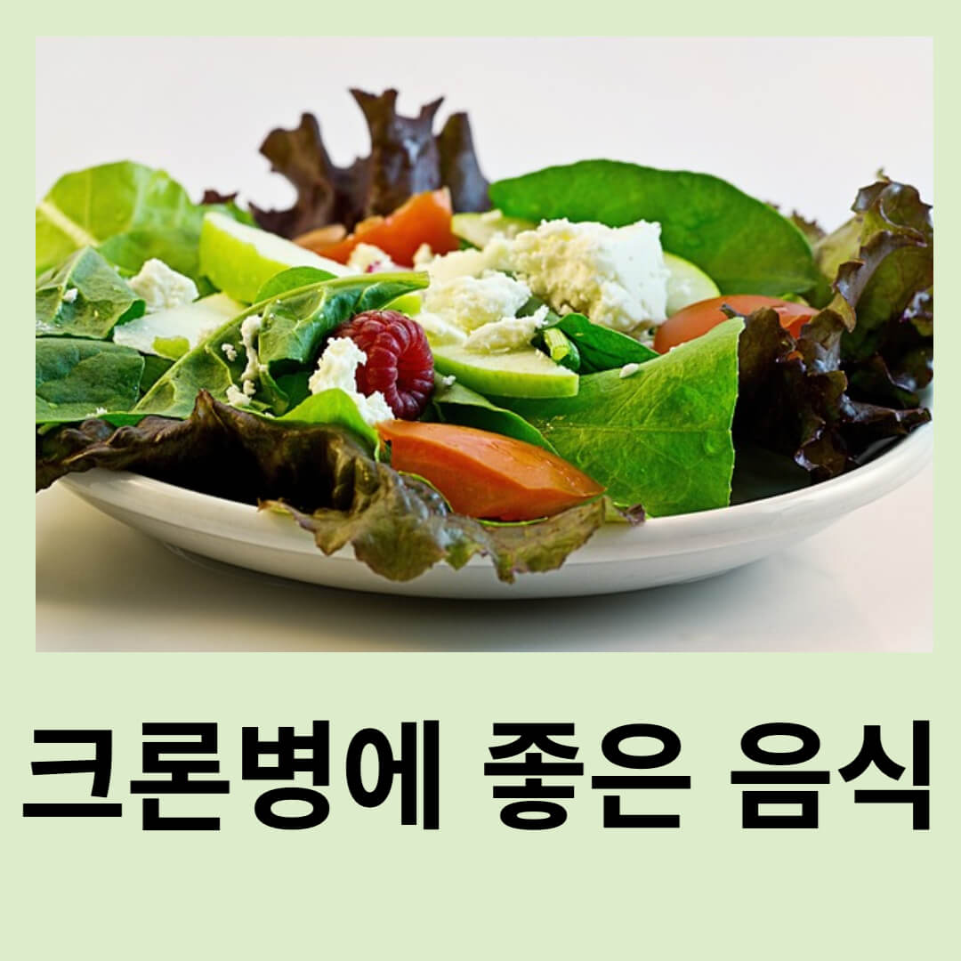 크론병에 좋은 음식