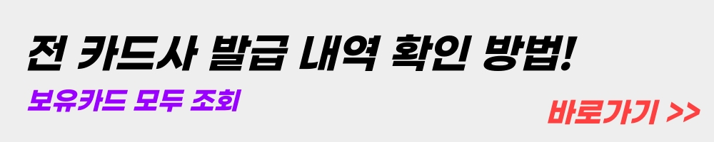카드사-발급내역-조회