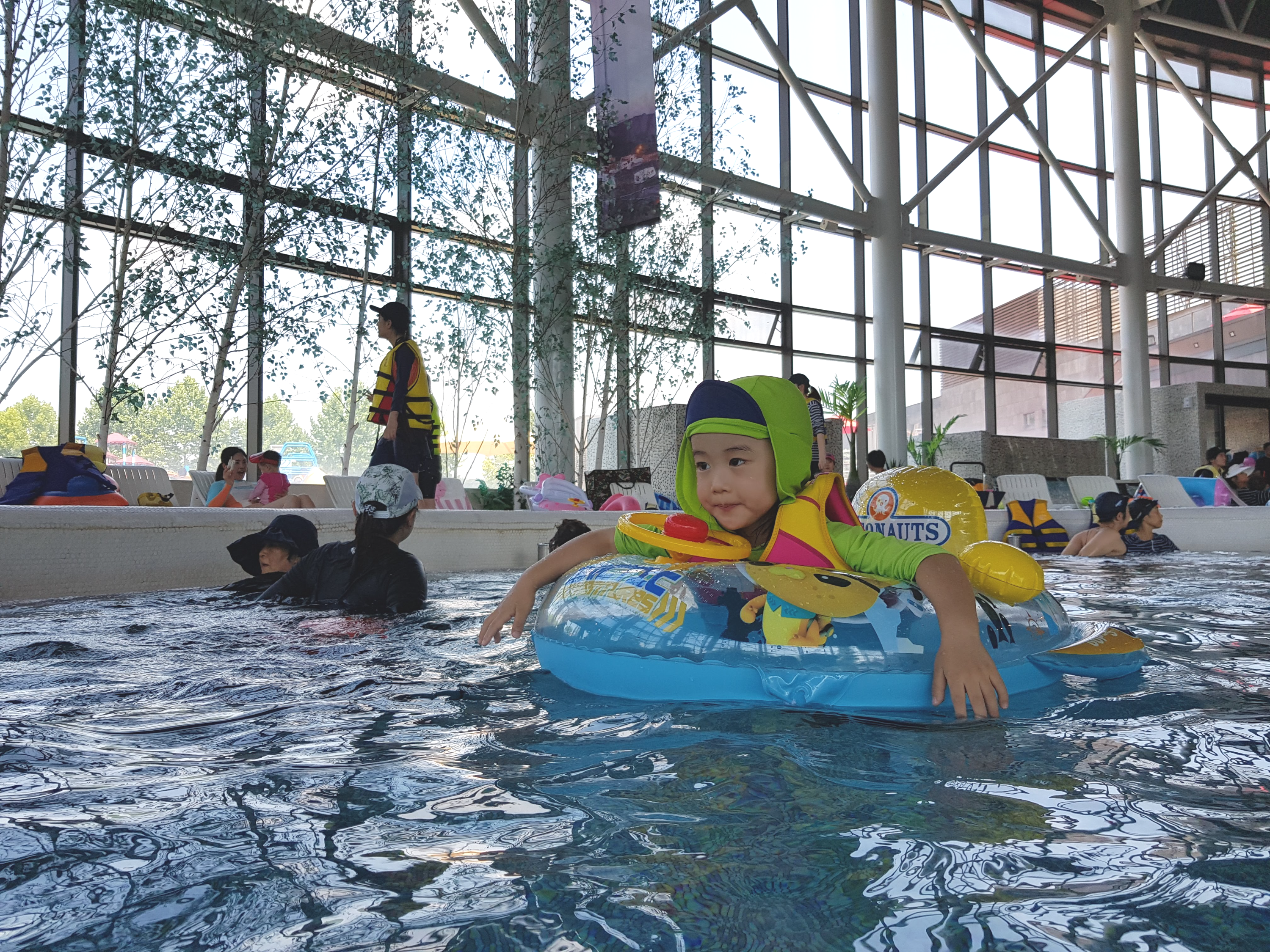 실내바데풀 이용