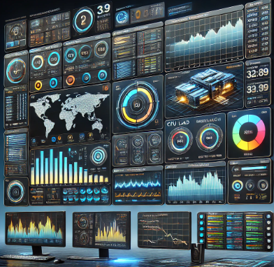 모니터링 툴을 형상화 한 이미지