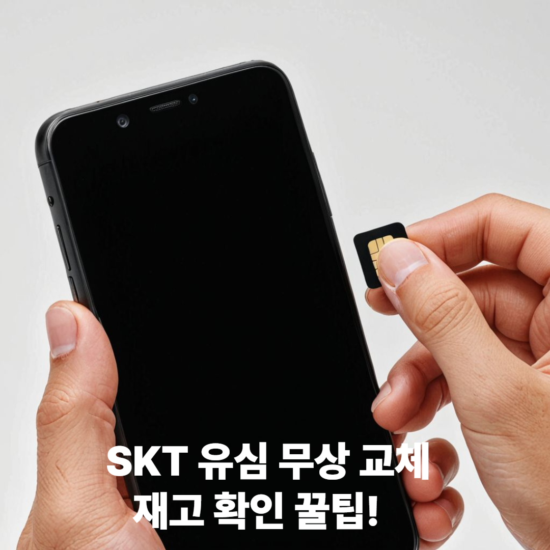 핸드폰 유심 사진