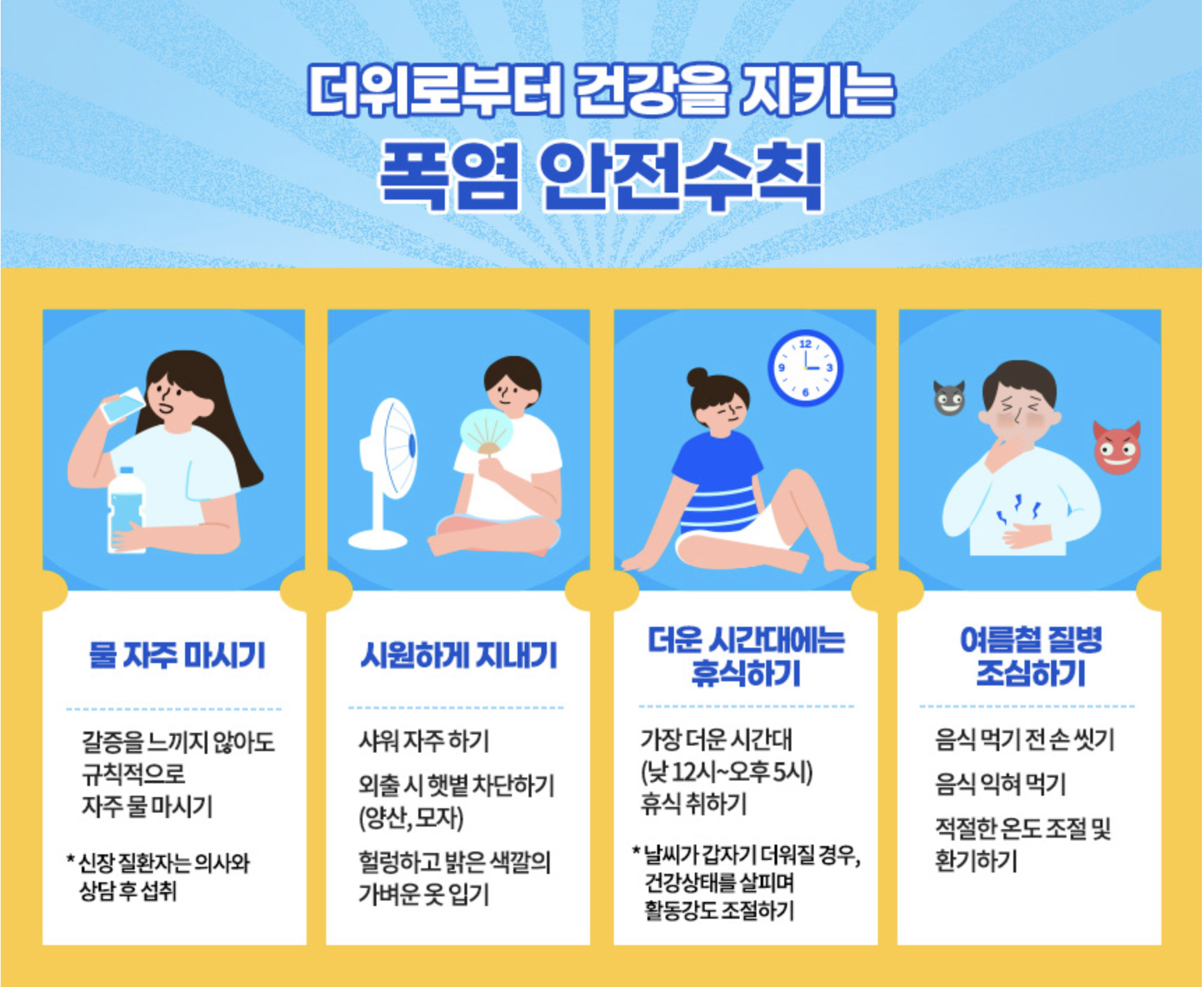 폭염안전수칙