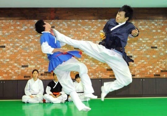 택견의 장거리 발질 전략: 긴 지렛대·원심력·회전 타격의 실전 구조 분석