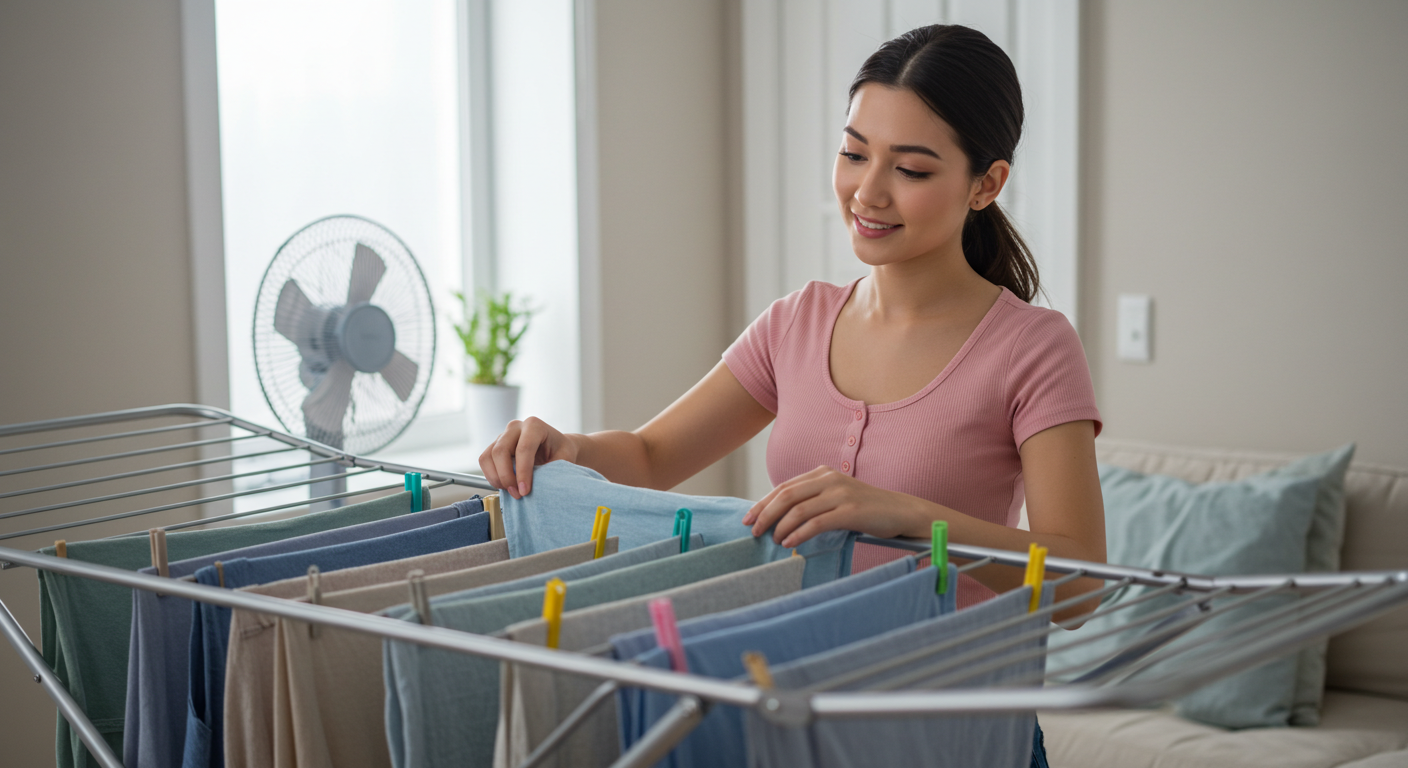빨래 냄새 안 나게 하는 법: 건조기 없이도 뽀송하게!