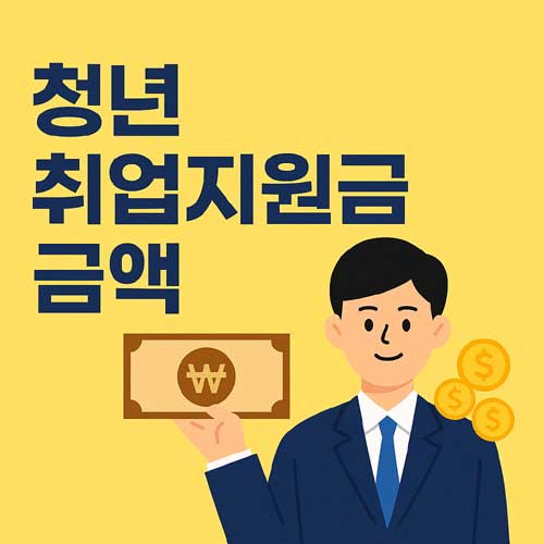 청년 취업지원금 금액 총정리