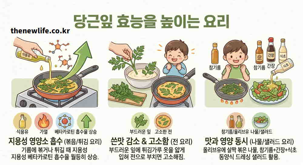 당근잎 효능 높이는 요리