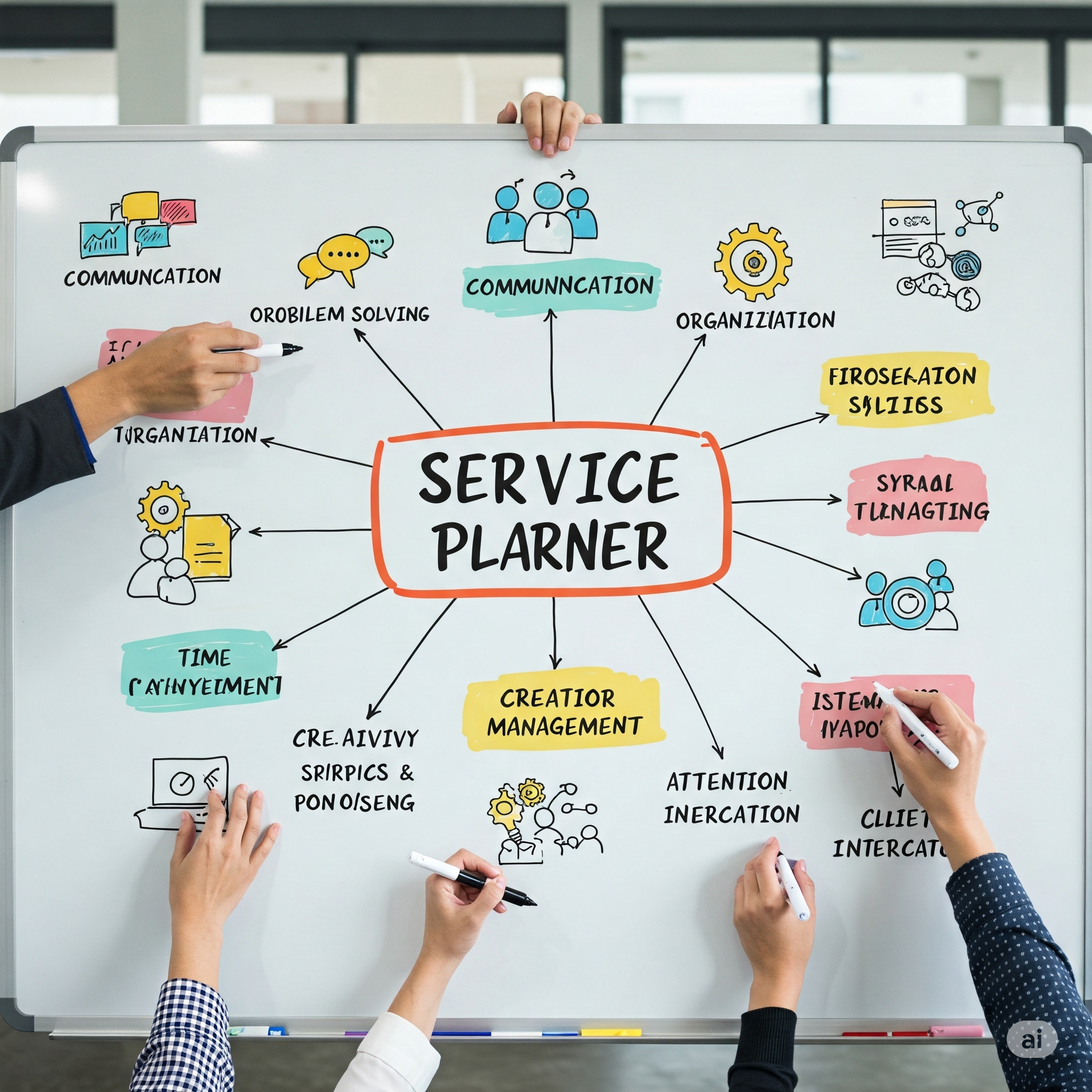 서비스 기획 필요항목 이미지