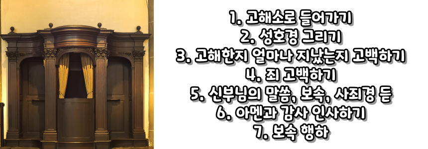 천주교 주요 기도문 고해성사 순서 및 방법