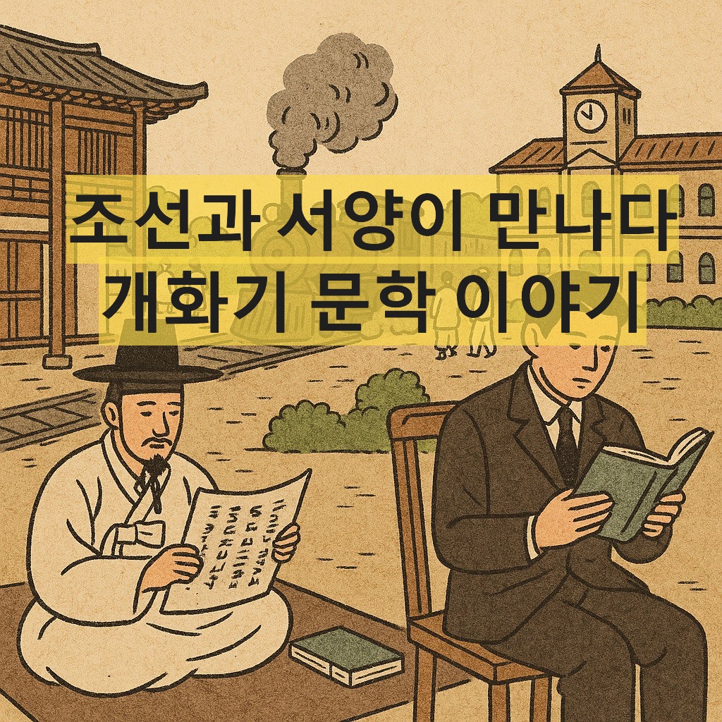 개화기 문학-조선 문학-신문학