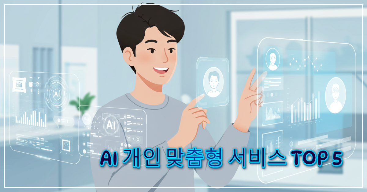 AI 개인 맞춤형 서비스 TOP 5
