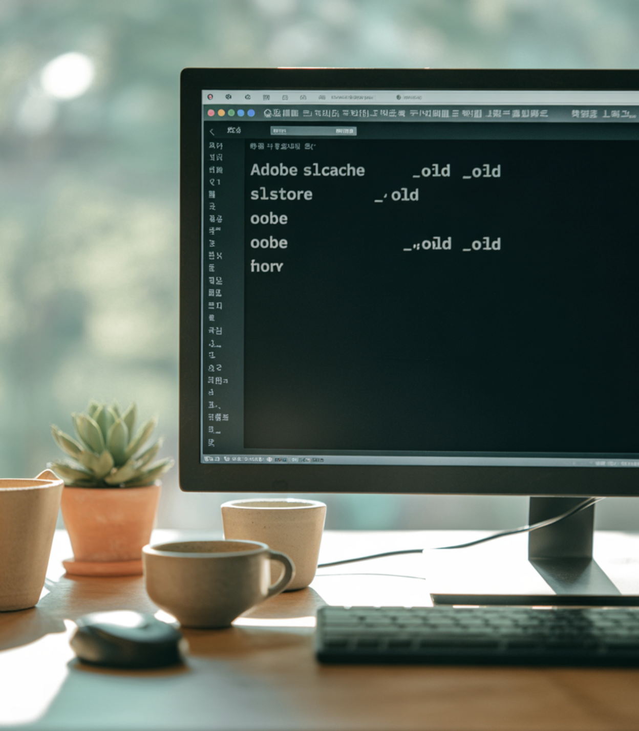 3단계: 근본적인 해결, 관련 폴더 이름 변경하기