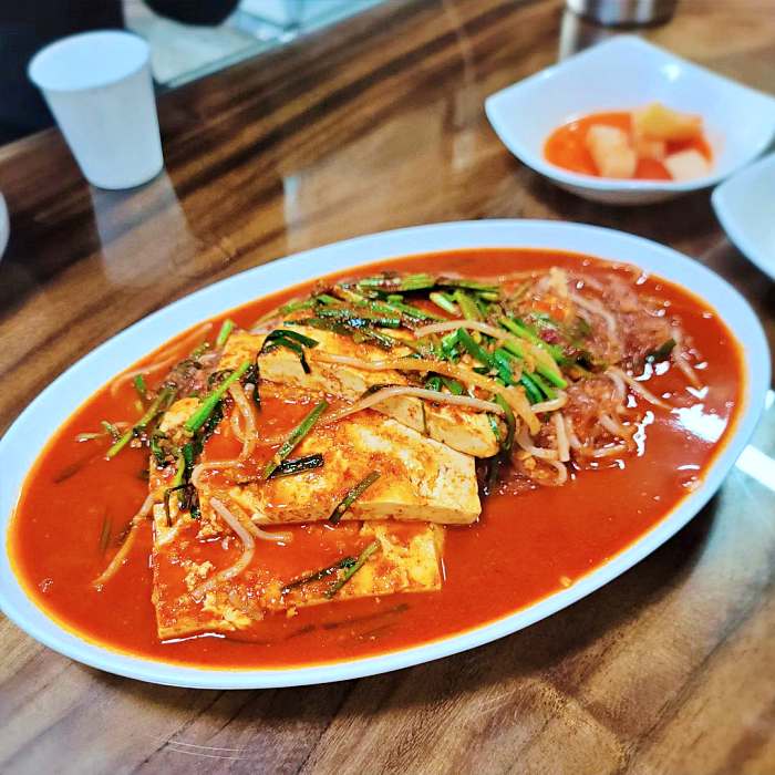 생방송 오늘저녁 대전 중앙시장 두부두루치기 맛집