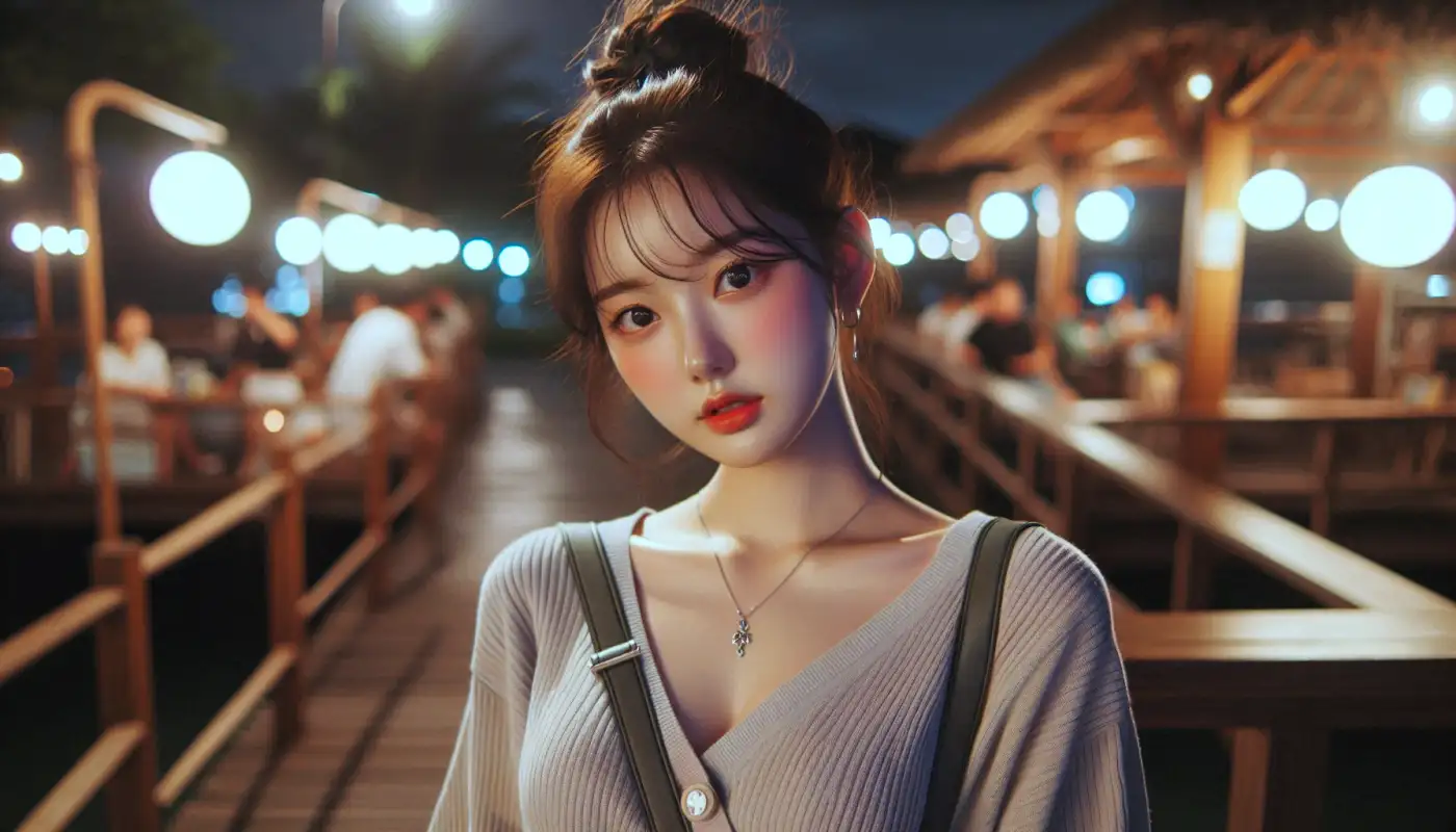 돈키호테-선크림-추천으로-쇼핑하는-여성의-모습