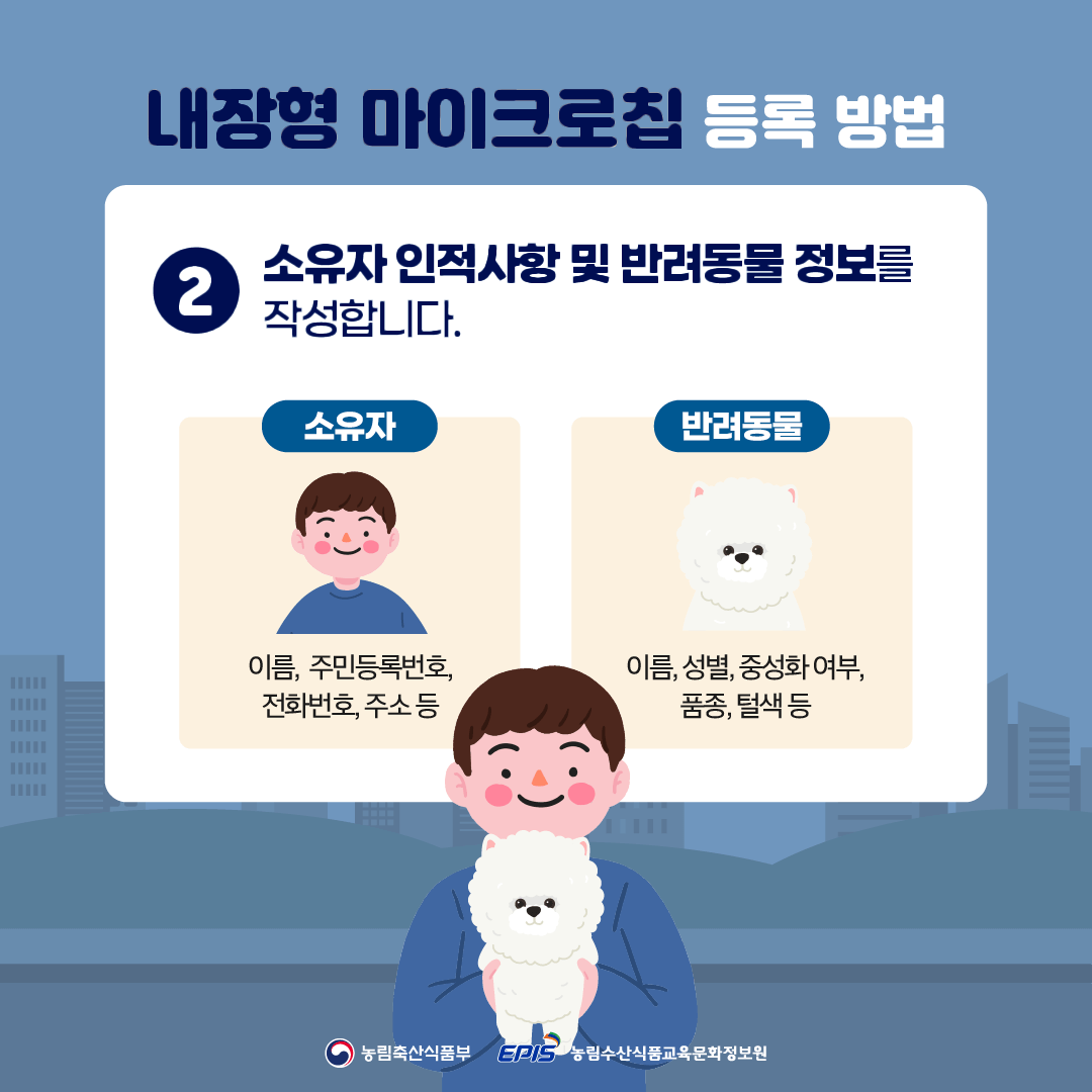 반려견 동물등록 자진신고 기간 안내