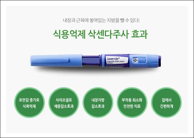 삭센다의 모든것 효과&#44; 부작용&#44; 가격&#44; 처방전