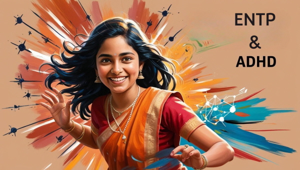 ENTP 자녀가 ADHD를 가졌을 때 보이는 일반적인 특징에 관한 그림