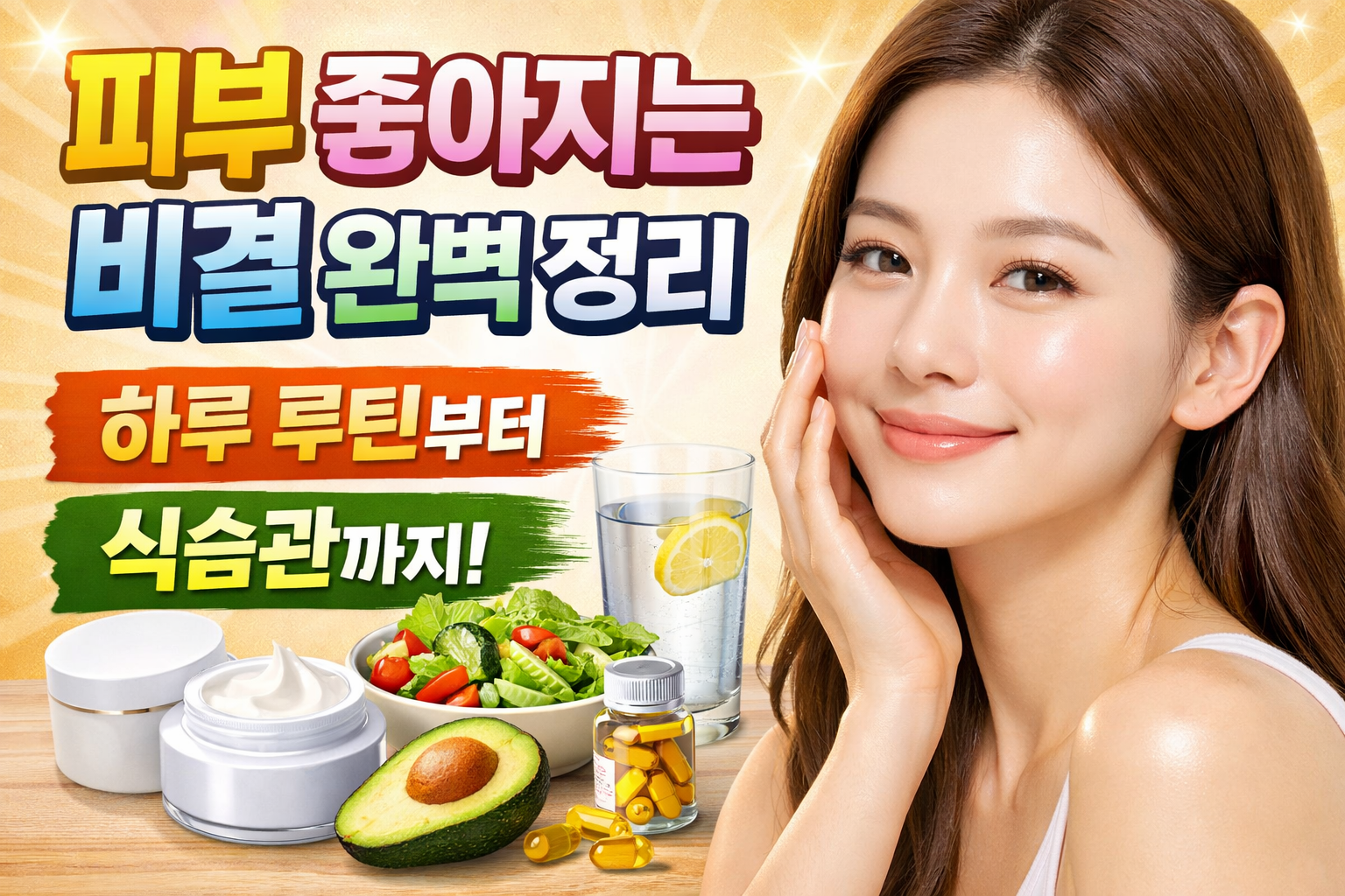 피부 좋아지는 비결