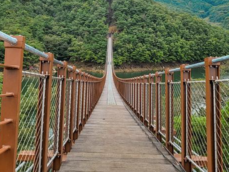 옥순봉 출렁다리