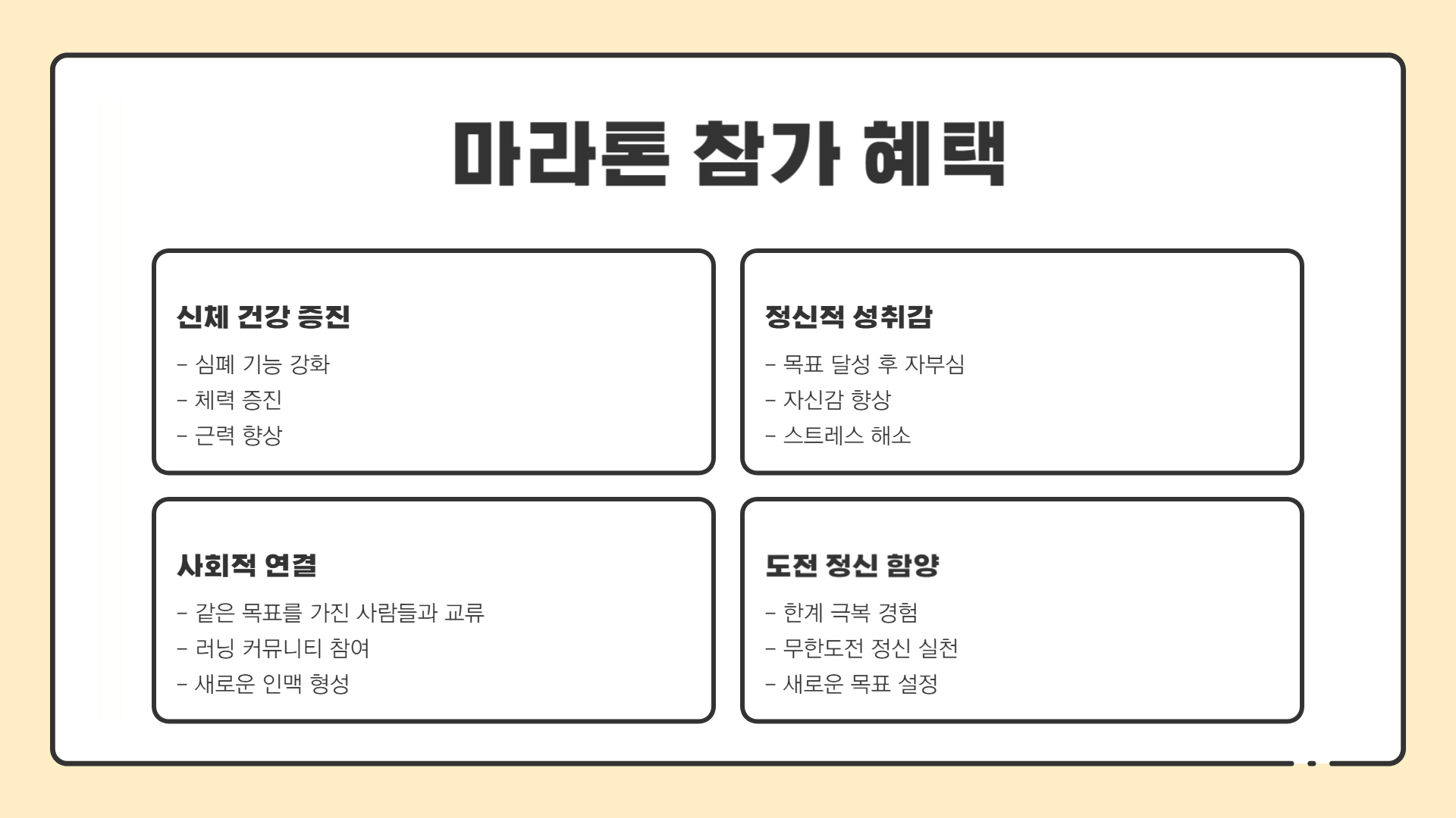 마라톤 대회 참가비와 준비 과정 무한도전 팬을 위한 가이드