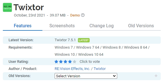 Twixtor