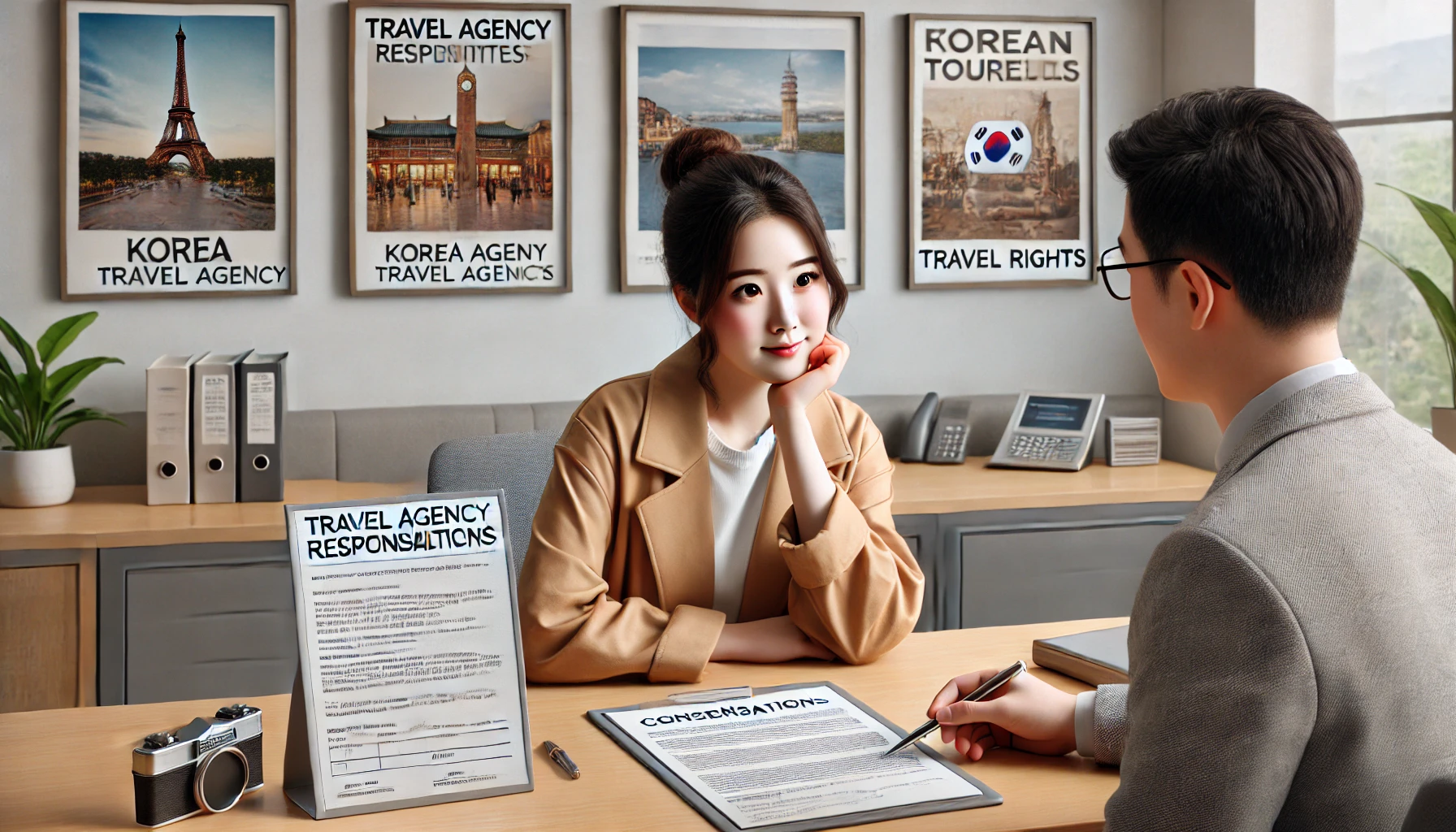 국내여행 여행사 계약해지 관련 이미지