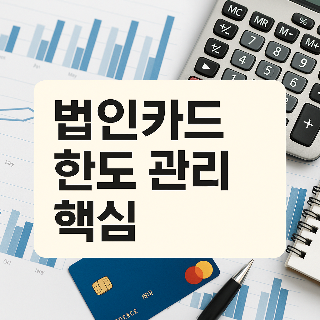 법인카드 한도, 이렇게 설정해야 예산 낭비 없다 (부서별 지출 관리팁)