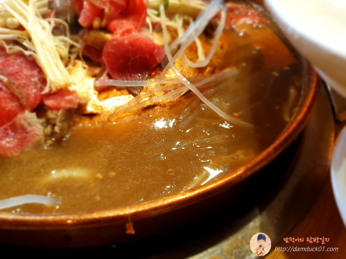 맹심불고기-소불고기-당면-담덕이의탐방일지