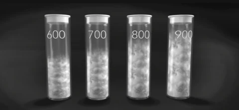 패딩 필파워별 복원 시간