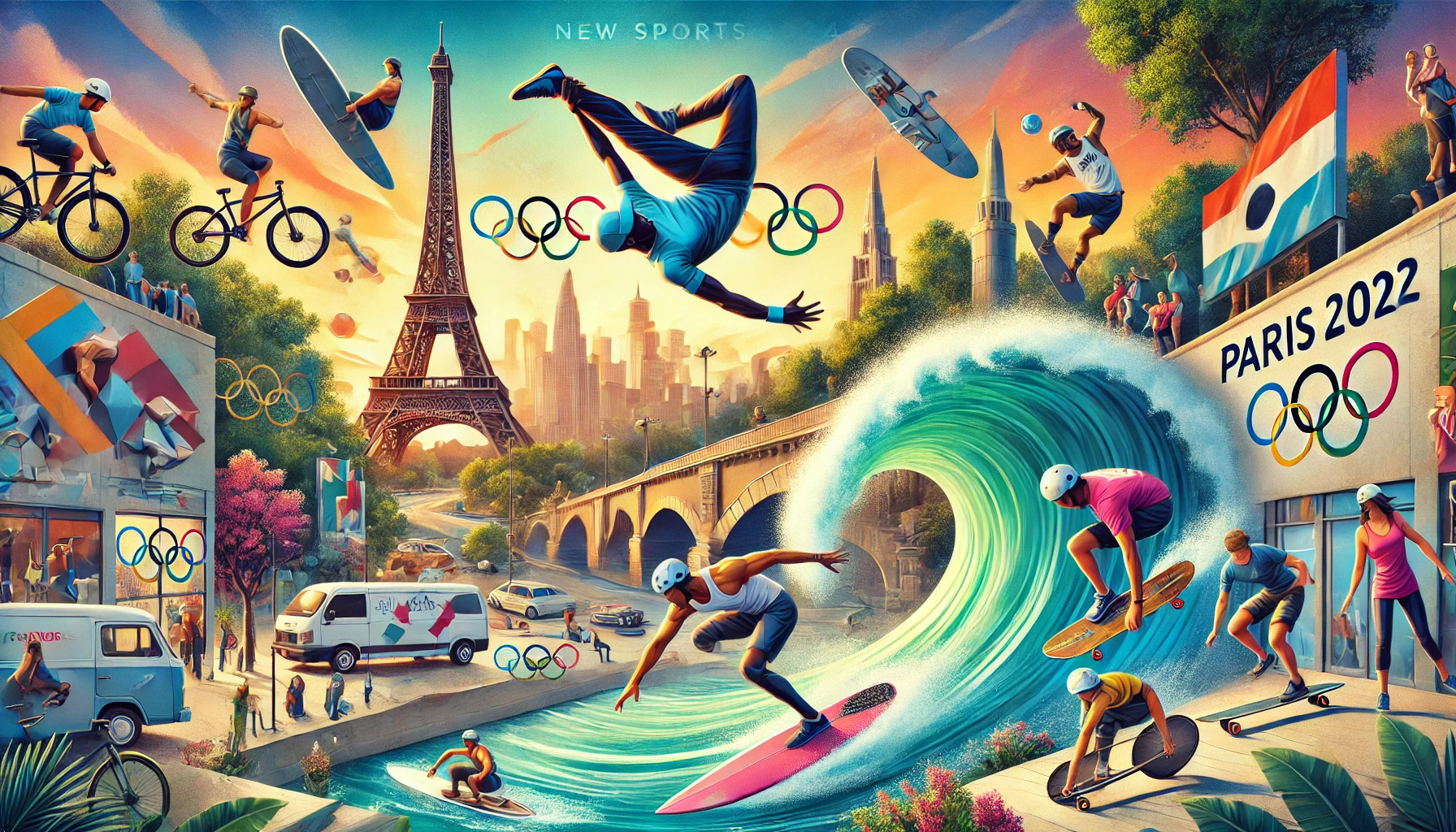 파리올림픽 신규종목 이미지