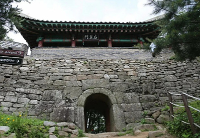 남한산성 서문 사진