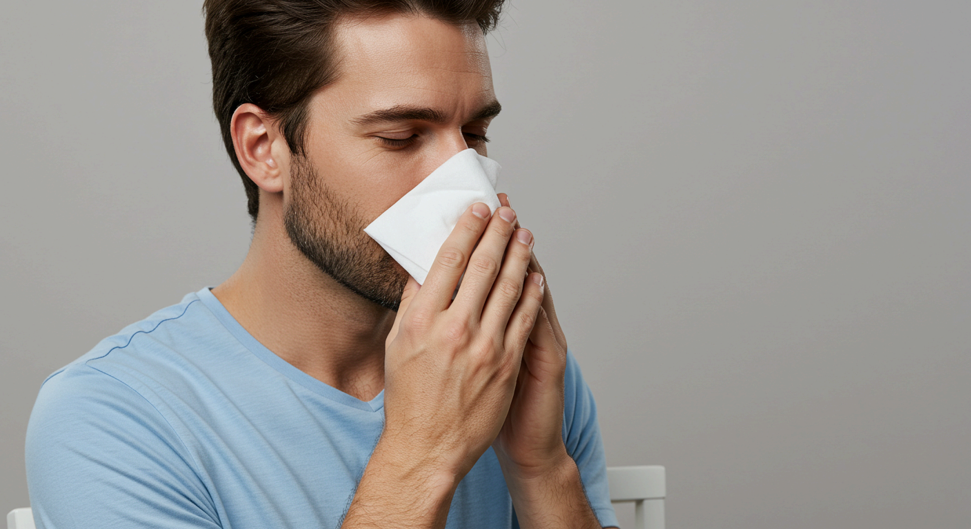 고열이나 감기로 인한 혈관 확장도 코피 원인이 됩니다.