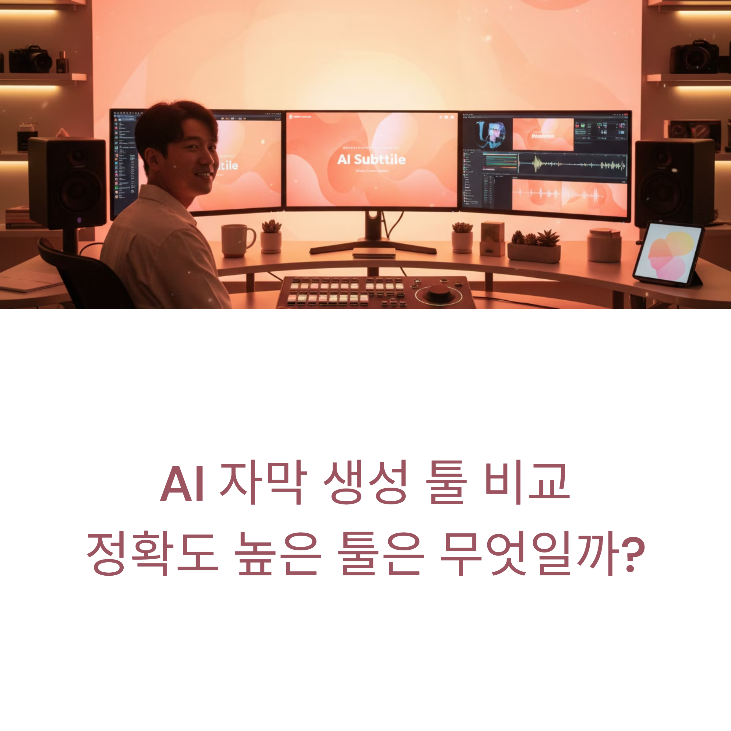 AI 자막 툴, 뭐가 제일 정확할까? Whisper부터 Vrew, CapCut까지 인기 툴 비교! 영상 편집자라면 꼭 알아야 할 자막 정확도 순위 정리!