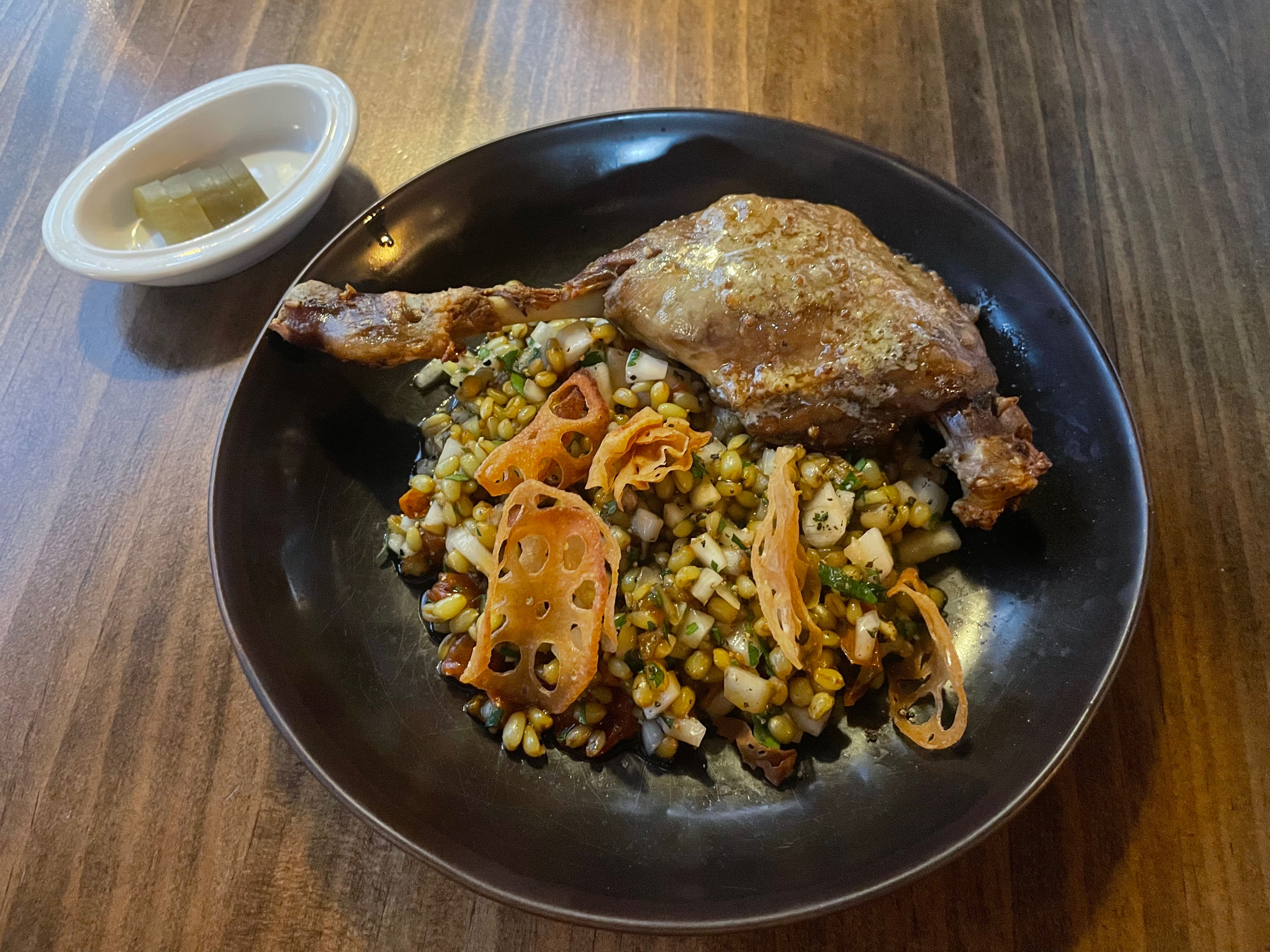 콩피 오리, 오리다리 요리