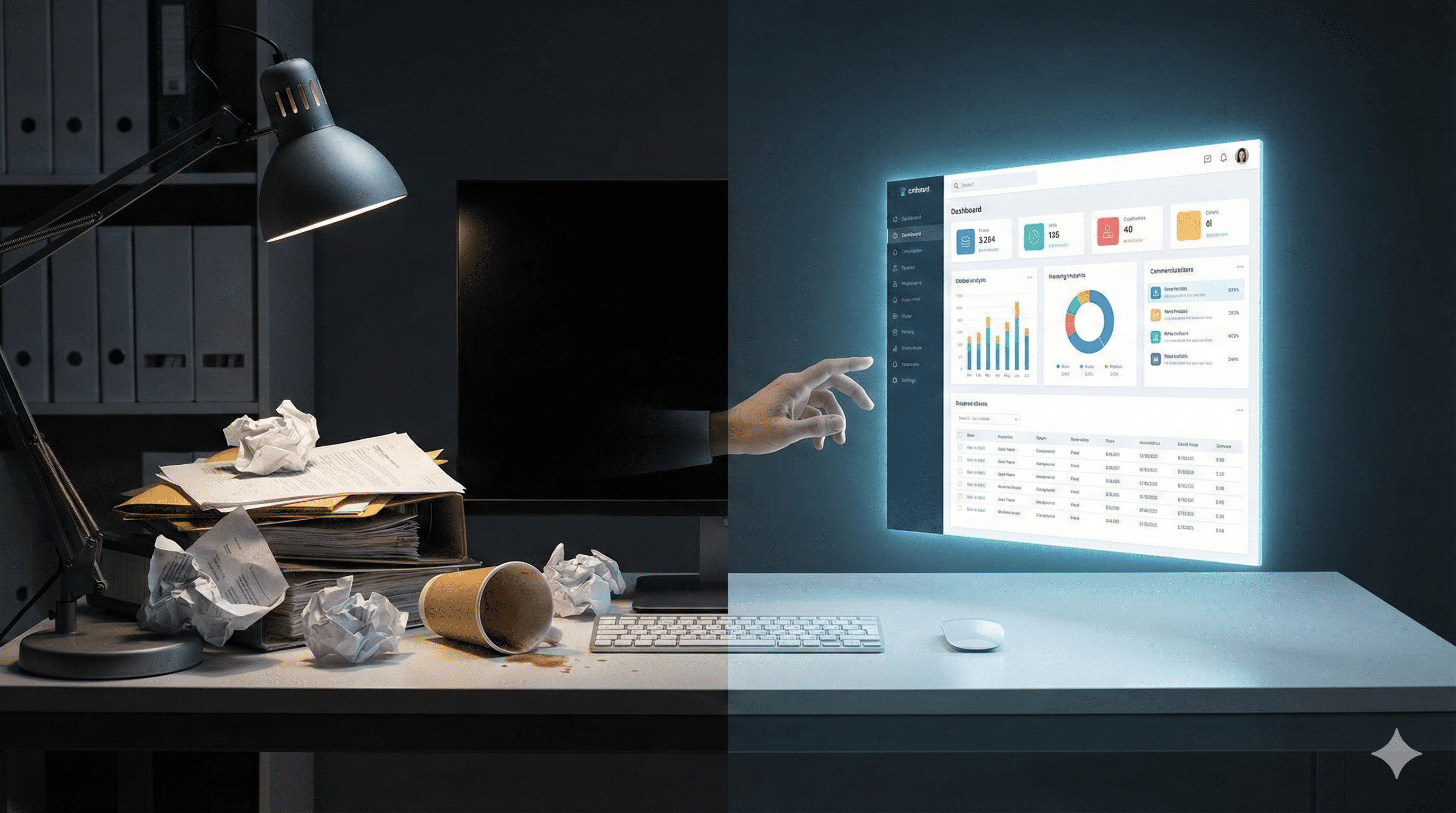 혼돈의 자료가 질서 있는 콘텐츠로 변하는 과정. 노트북LM이 선사하는 압도적인 생산성 혁신을 시각화