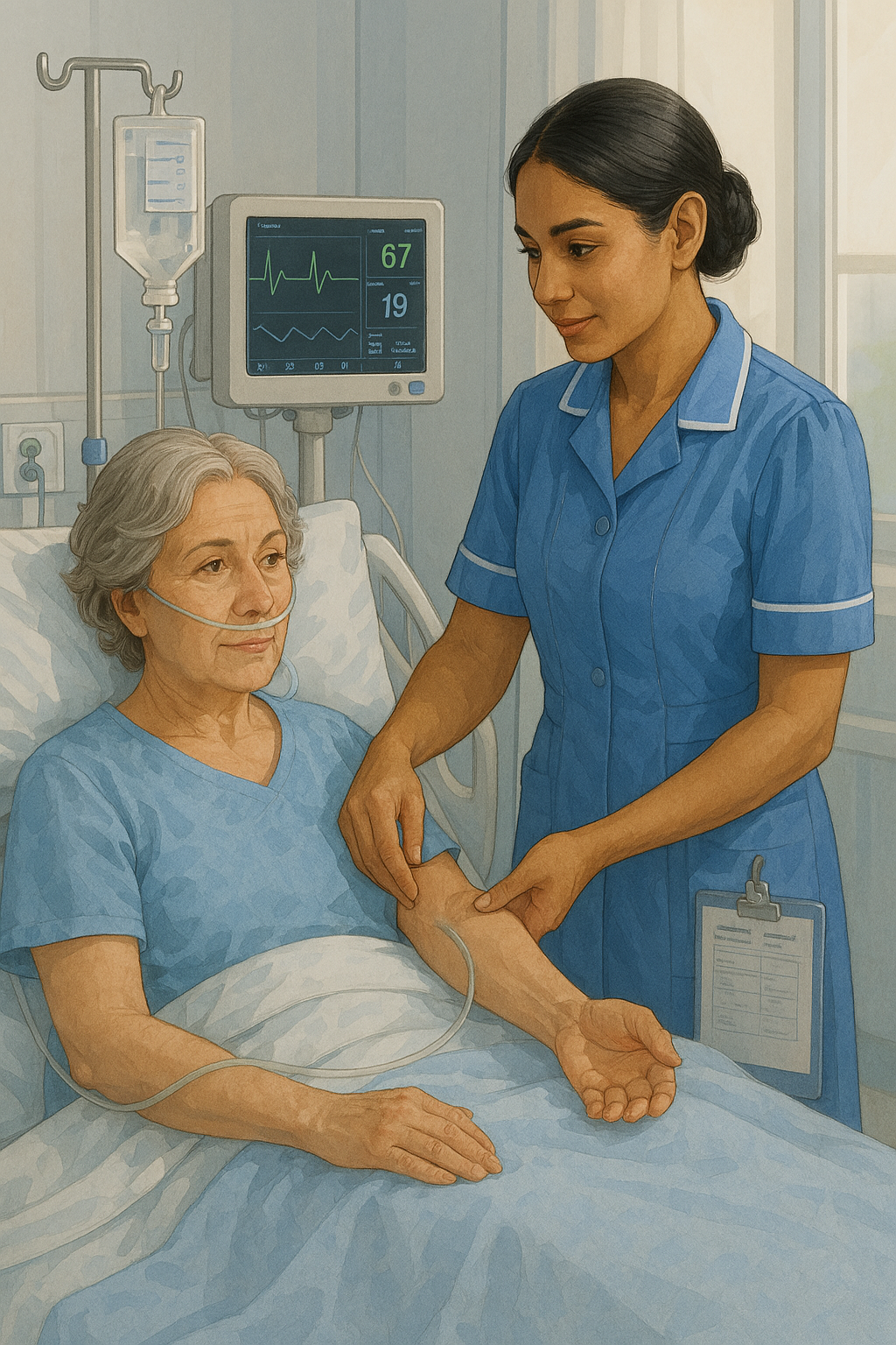 Myocardial Infarction (MI) Case History and Initial Assessment