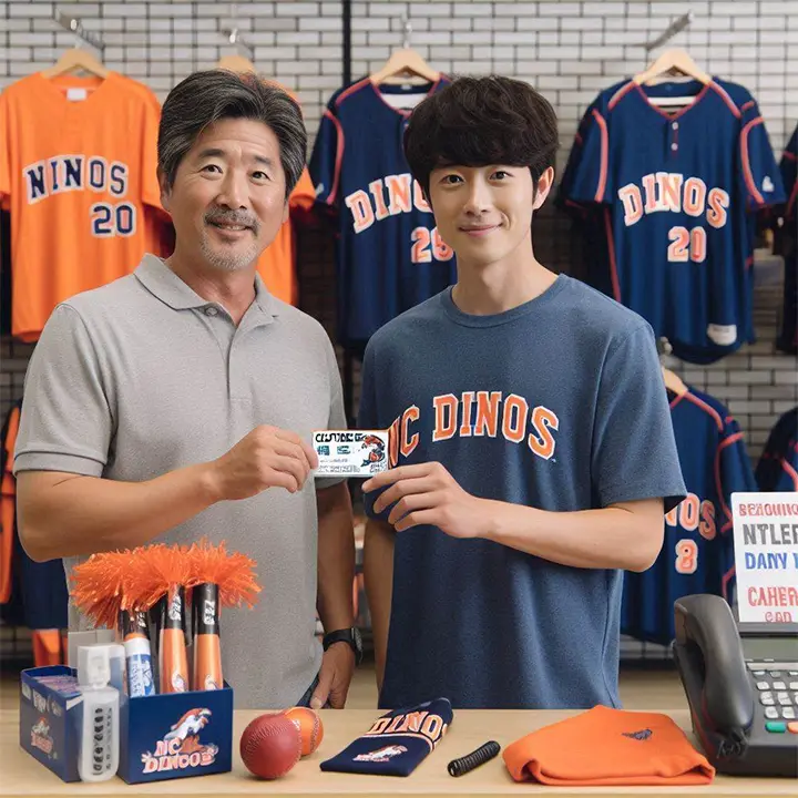 문화누리카드 로 야구유니폼 및 응원도구 구매할 수 있나요