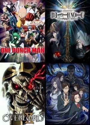 한국인에게 인기 많은 일본애니매이션 포스터