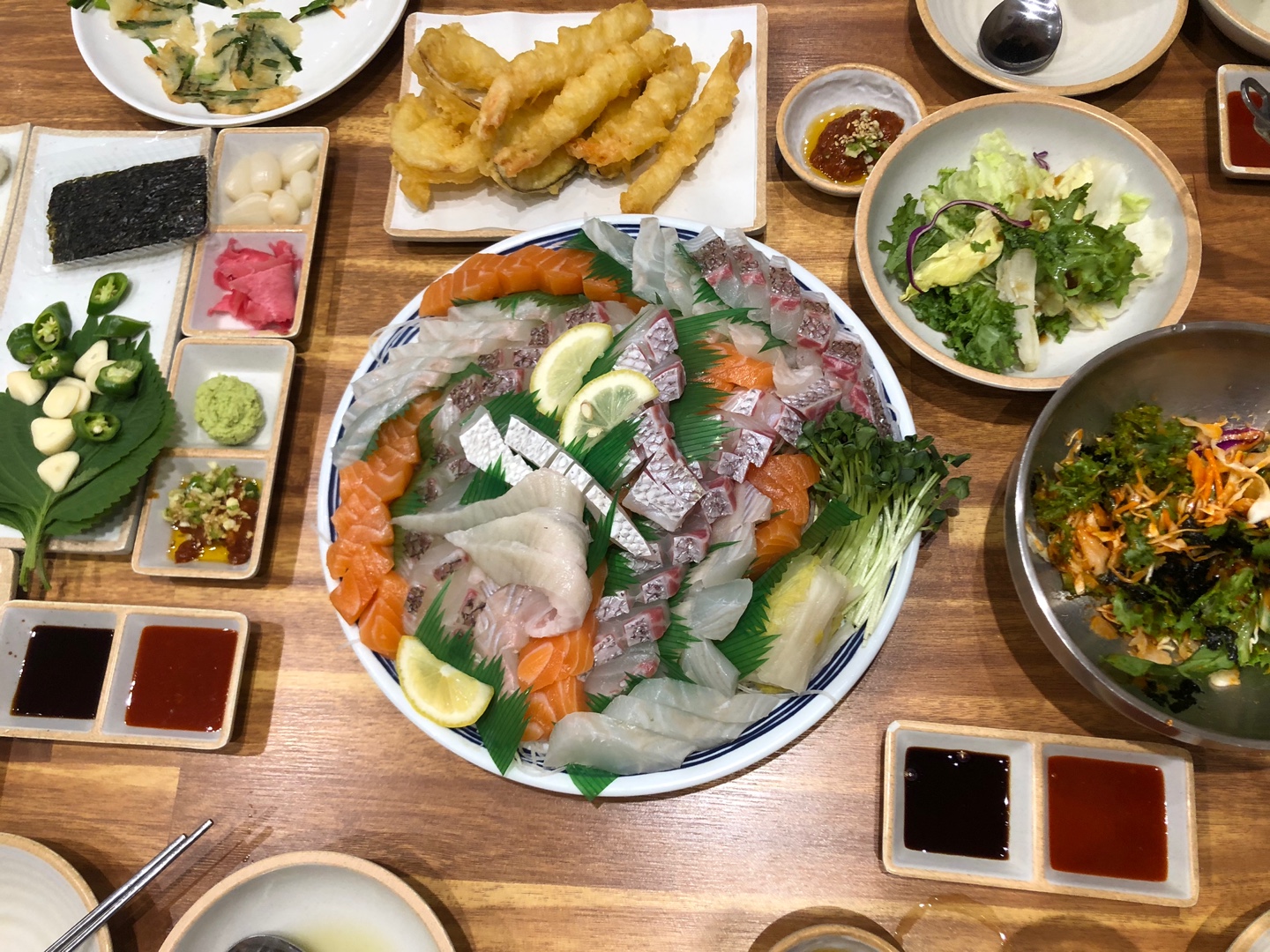어촌별미 모둠회